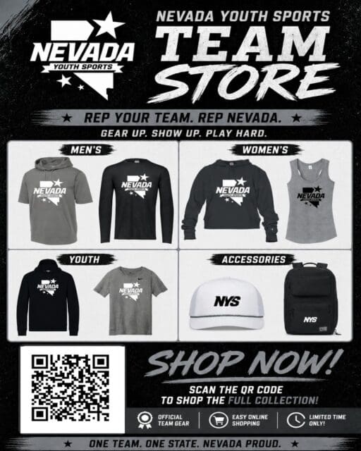 🏆 NYS TEAM STORE IS OPEN! 🏆
There are just 10 DAYS LEFT to grab your Nevada Youth Sports gear! 🔥
Get your NYS swag and show your support for your team and your athlete all season long. Whether you’re on the sidelines, in the stands, or around town — REP YOUR TEAM. REP NEVADA. ❤️
🛍️ Shop the NYS Team Store before it closes!
⏰ Store closes Monday, September 14th
Gear up. Show up. Play hard. 💪
Scan the QR code or click the link-in-bio to get your gear today!